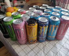 Monster cans