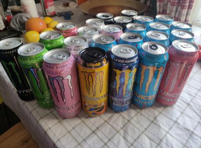 Monster cans