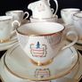 Collectible Arklow Pottery  Barry Family Crest Tea set Image 2