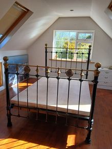 cast iron bed