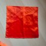 Orange tie and and pocket square set Image 7