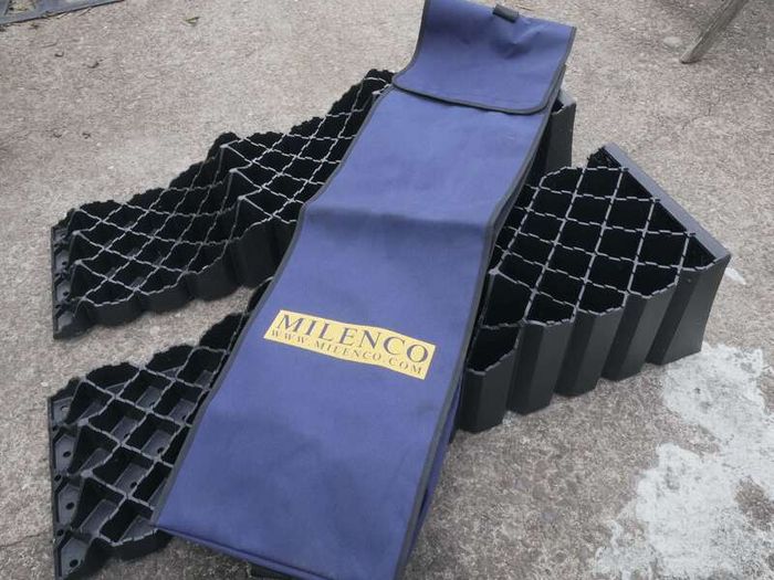 Milenco Trident 3 Heavy Duty Motorhome Levelling Ramps + Carry Bag