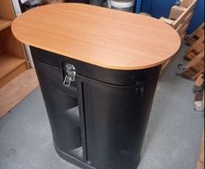 Exhibition stand in case