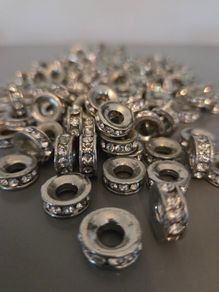 Rhinestone Spacer Beads
