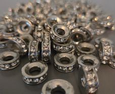 Rhinestone Spacer Beads