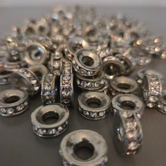 Rhinestone Spacer Beads