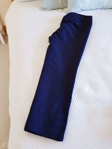 Navy Trousers - Size 14