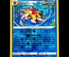 Starmie 053/264 Reverse Holo Rare SWSH Fusion Strike Pokemon Card