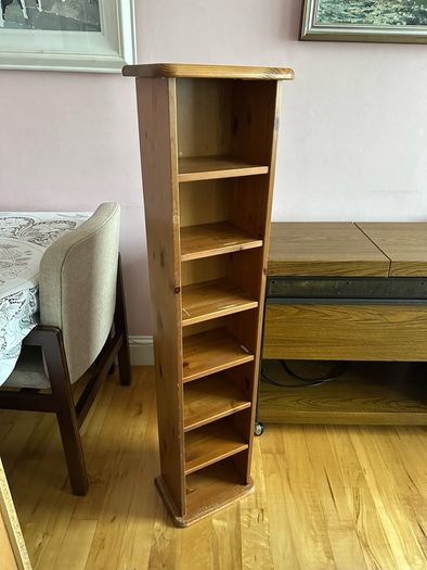 Two used shelf units