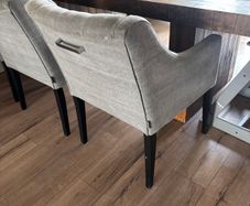Dining room chairs & bench