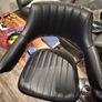 2 Black Bar Stools Image 3
