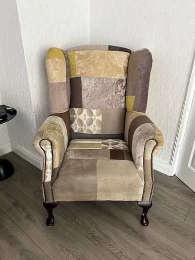 2 high back chairs