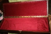 Antique A 19th century wooden Shotgun Case 36" x 12"