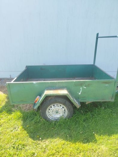 6x4 single axle trailer