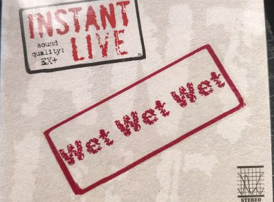Wet Wet Wet - Instant Live - The Point, Dublin - 17/12/04 2 x CD (2004) Official Bootleg EX+