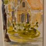 Watercolour Church Scene - Framed Image 3
