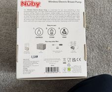 Wireless electric breast pump