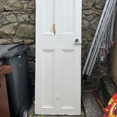 Victorian wooden original door