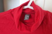 Zara red turtle neck girls size 5-6 years