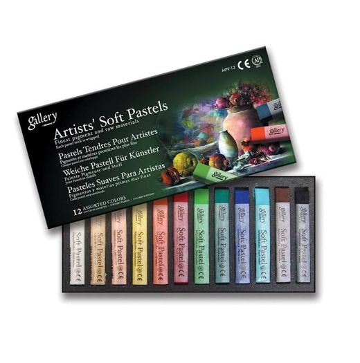 Gallery by Mungyo: Artist's Soft Pastels (12 Multicolour)