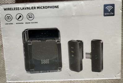 Wireless Lavalier Microphone System - New in Box