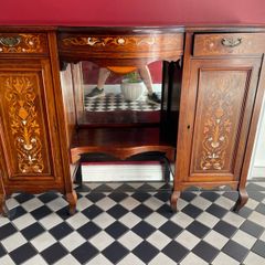 Victorian Inlaid Hallway Sideboard