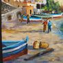 Original Italian coastal painting Image 2