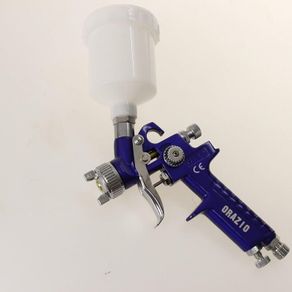 Mini Paint Spray Gun 0.5mm Copper Nozzle 100CC Aluminum Paint Sprayer for Car Auto Furniture Fence Surface Coating Decorating Air Compressor Tool