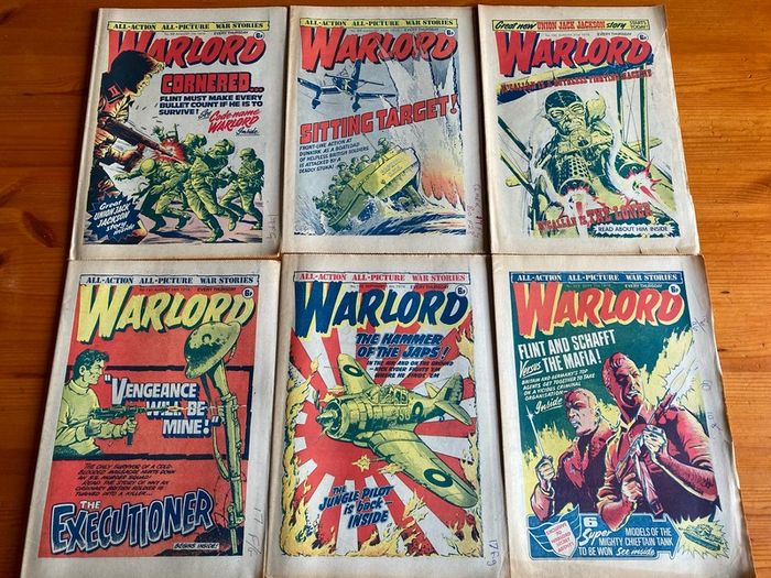 Comics: Warlord 1976 (22 comics)
