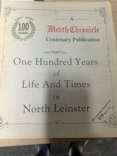 Meath Chronicle 100 years