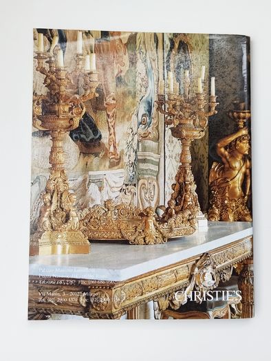 Vintage Christie's Auction Catalog Property Of Donna Marcella Traballesi Nobili Della Scala & Palazzo Della Stufa, Florence  October 1995  Paperback