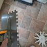 Tile cutter with tiling trowel Image 6