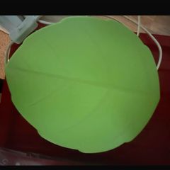 Ikea kids leaf lamp green