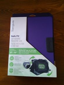 Targus SafeFit Universal 9-10-Inch 360-Degree Rotating Tablet Case, Purple (THZ64507GL