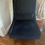Navy Armchair Image 3