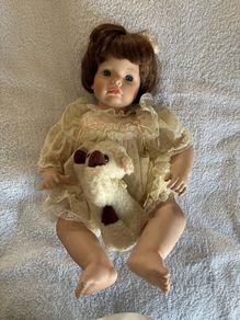 Susan Wakeen porcelain doll 1990s USA