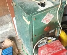 oil boiler and burner