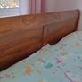 Mahogany King Size Sleigh Bed Image 3