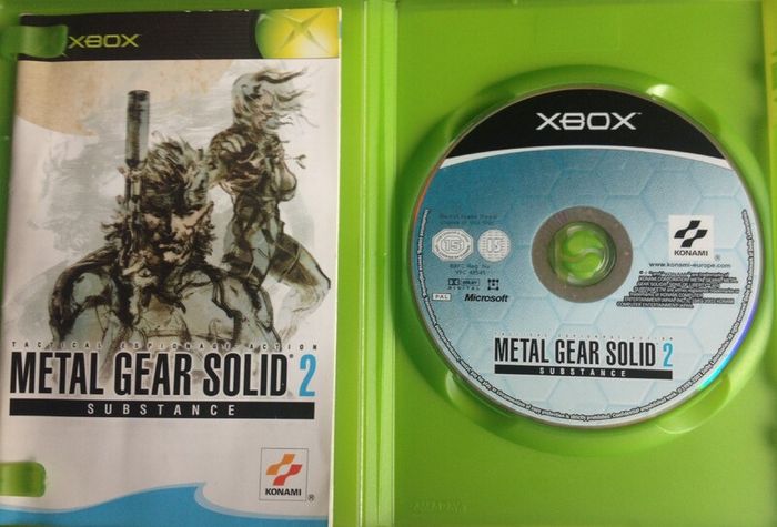 Metal Gear Solid 2: Substance [2002] (XBox Game)