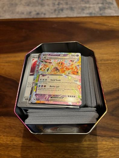 Surging Sparks Bundle Approx. 400 Cards & Paradox Clash Collector Tin