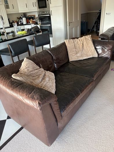 leather couch