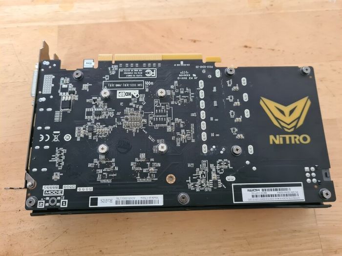 Sapphire Nitro RX460 4GB AMD Radeon GPU