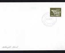 1976 Ireland  Cill am Mhullinn 31st May 1976 Presentation Order tying 7p Gerl definitive on plain cover