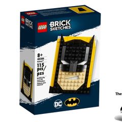LEGO DC Brick Sketches Batman Set 40386 Brand New Factory Sealed