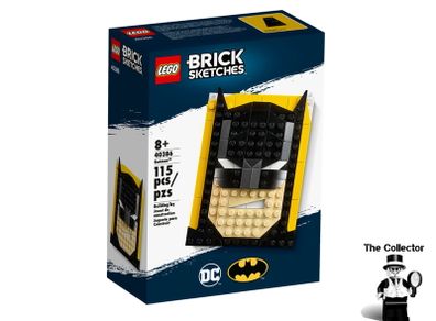 LEGO DC Brick Sketches Batman Set 40386 Brand New Factory Sealed