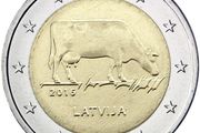 Latvia 2 Euro Commemorative Coin 2016 - The Latvian Brown. UNCIRCULATED.