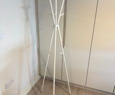 Modern White Coat Rack