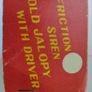 Line-Mar : Friction Siren Old Jalopy with Driver - Boxed (1940s - 1950s Rare) Image 9