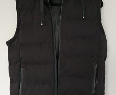 Men's Gilet, Size L, Black