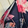 Navy & Pink Scuba Faux Wrap Dress (nwt) Image 6